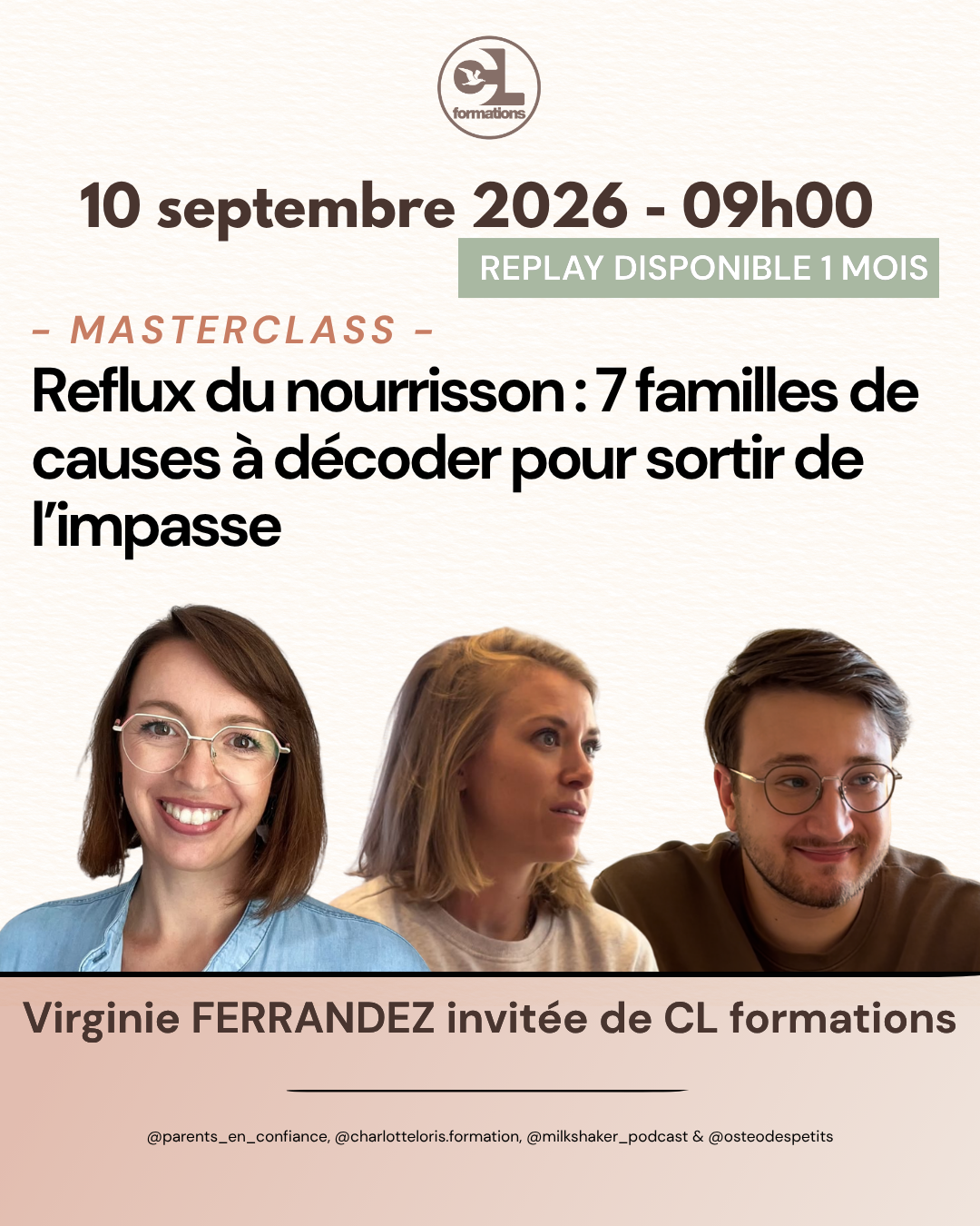 Reflux du nourrisson : 7 familles de causes à décoder pour sortir de l’impasse